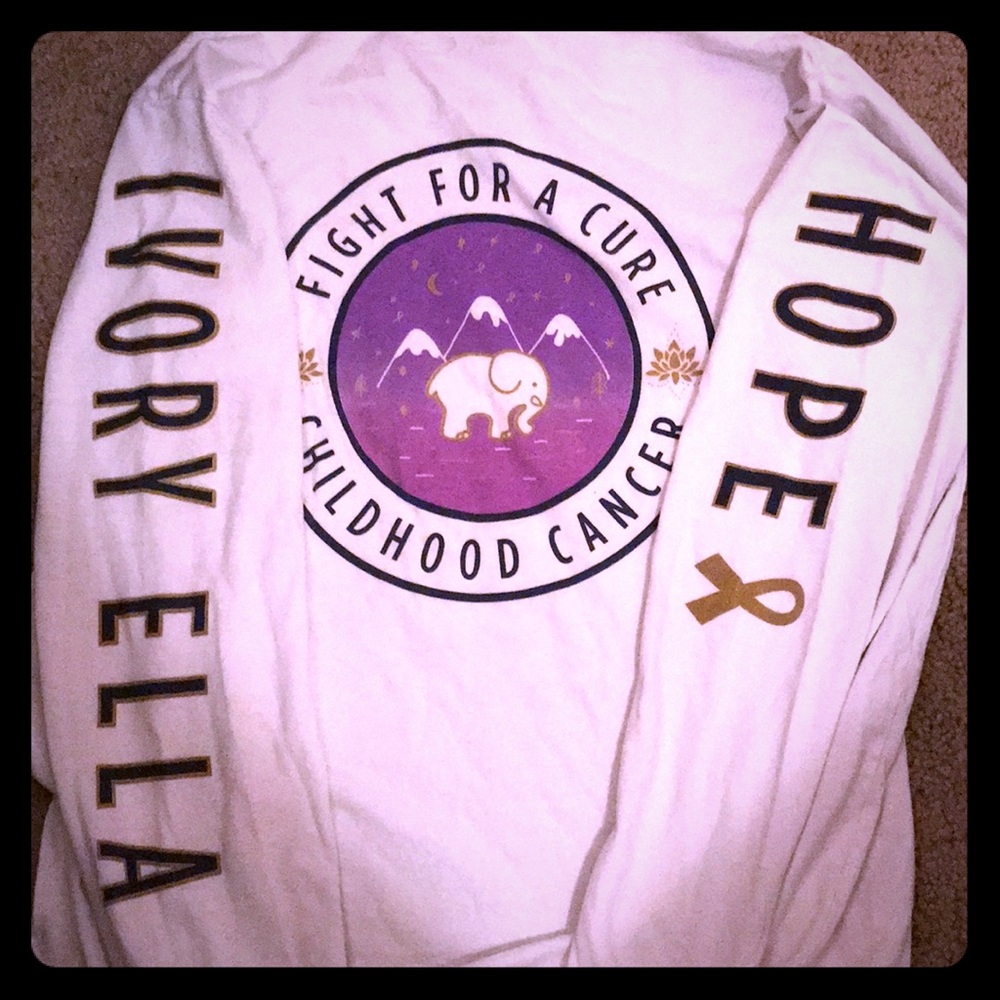 Fight for a cure Ivory Ella Longsleeve